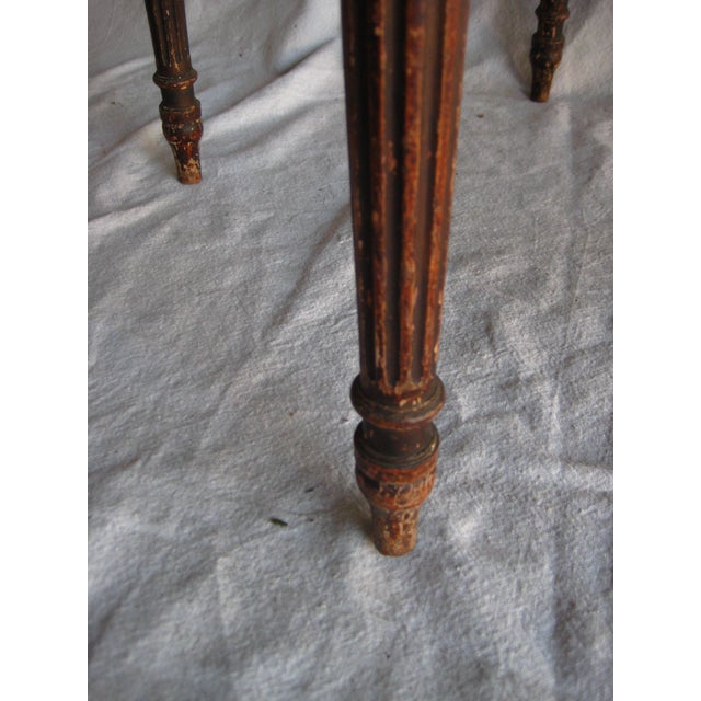 French Set of Four Fortuny Sèvres Design Louis XVI Dinning Chairs Circa 18 Hundreds For Sale - Image 16 of 17