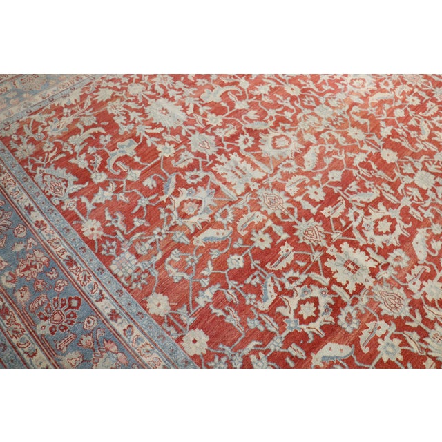 Early 20th Century Zabihi Collection Oversize Persian Bibikabad Rug - 12'5" x 20'4" For Sale - Image 10 of 12