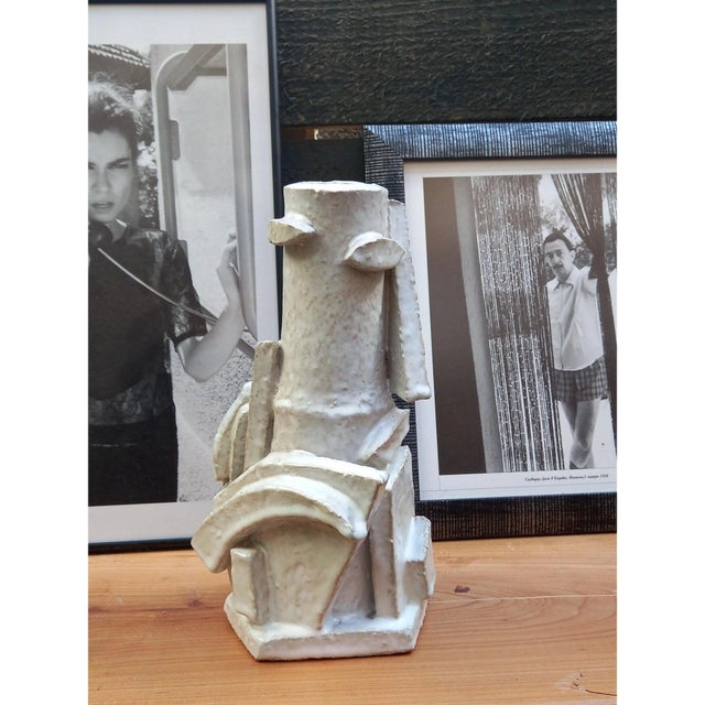 2020s Contemporary Cubist Sculpture Ceramic Vase / Pablo Picasso For Sale - Image 5 of 8