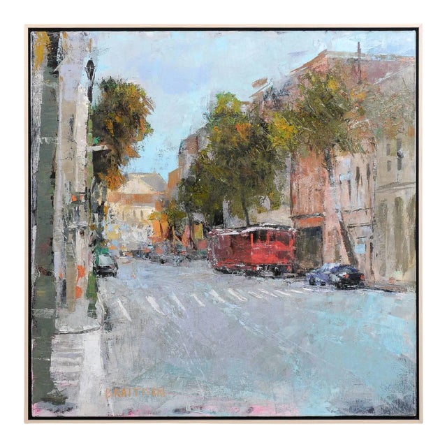 Charleston Desire I, American Contemporary Cityscape Painting by Andy Braitman For Sale