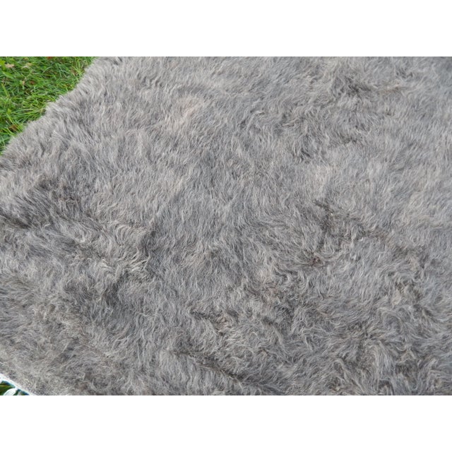 Turkish Siirt Kilim Rug 4'4'' X 6'6'' For Sale - Image 10 of 11