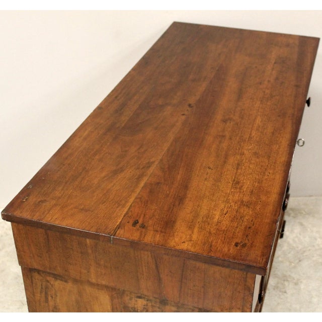 Italian Empire Walnut Sideboard For Sale - Image 9 of 11