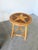 Star-Shaped Rattan Side Table, 1960s For Sale - Image 12 of 18