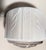 Fredrik A. Kayser 1930s Machine Age Art Deco Skyscraper Milk Glass Pendant Shade For Sale - Image 4 of 9