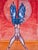 Franz Priking (1929-1979) The Bird Woman Original color lithograph Signed in pencil Limited edition of 100 (this is number...