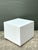 Vintage Postmodern Lucite Box Side Table For Sale - Image 4 of 12