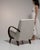 A chair whose cream/oatmeal boucle upholstery gives it real character at first glance. Dating to 1950s and originating...