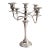 Vintage Silver Plated 5-Arm Candleabra, Art Nouveau For Sale