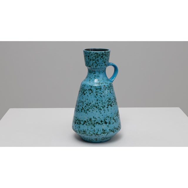 Mid 20th Century 20th Century German 'W. Germany' Ceramic Vase For Sale - Image 5 of 18