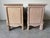 1980s 1980’s Vintage Hollywood Regency Style Hand-Carved Wood Commodes – A Pair For Sale - Image 5 of 12