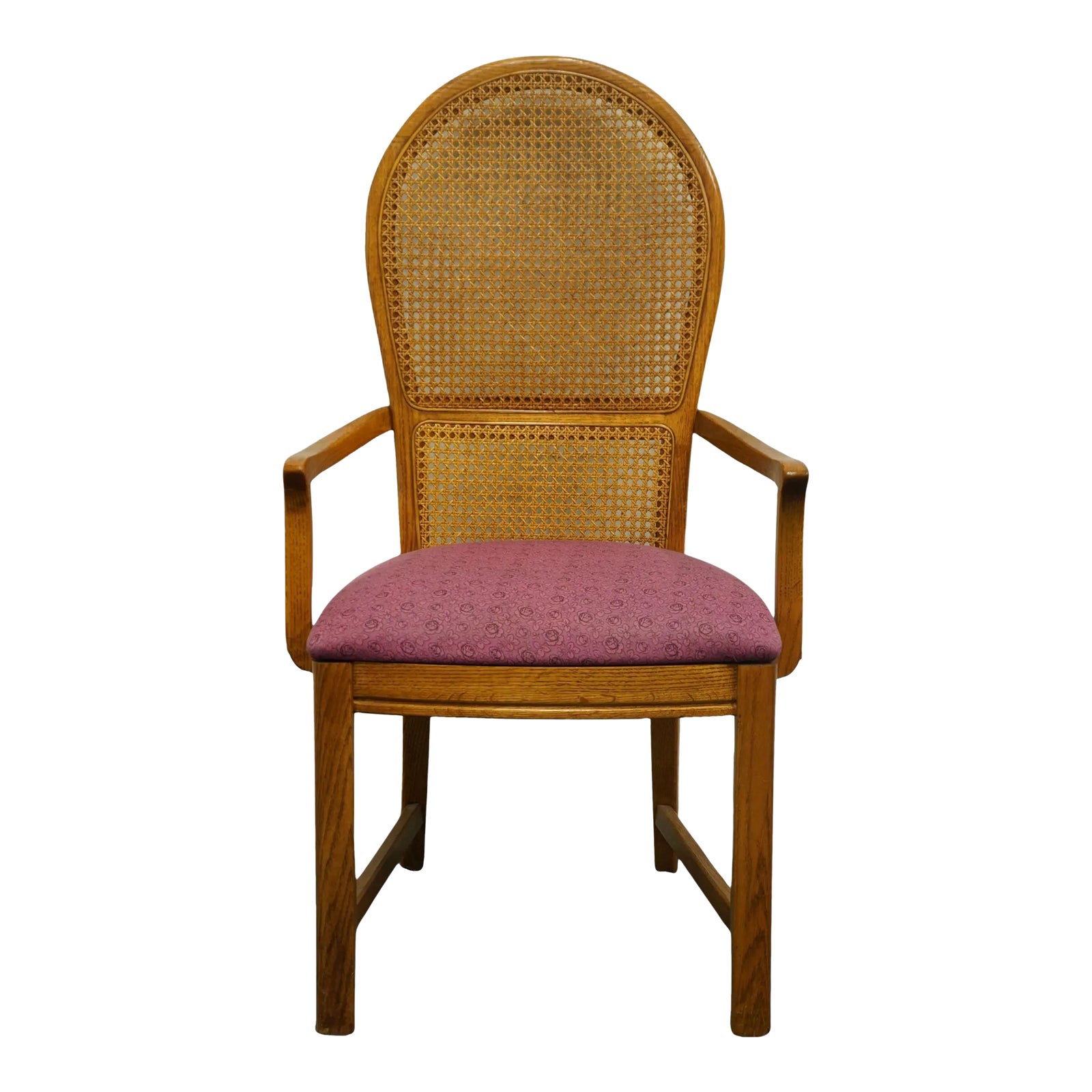 Thomasville American Country Collection Cane Back Dining Arm Chair