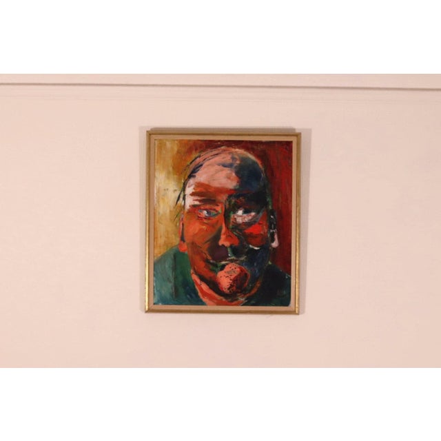 Anelotte Höcke, Uncle, 1977, Oil on Canvas, Framed For Sale - Image 16 of 16
