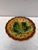 French Majolica chesnut leaf plate signed Villeroy & Boch, circa 1890.