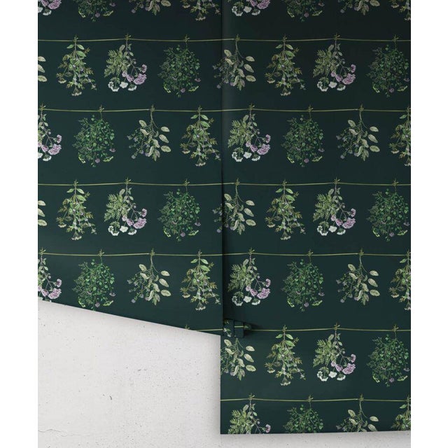 Dried Herbs Wallpaper | Chairish