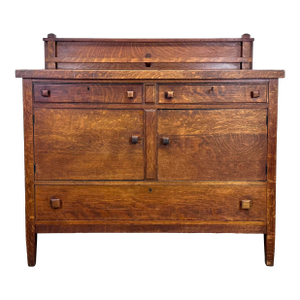 Stickley Style Arts & Crafts Mission Oak Buffet / Sideboard by Standard Table Co.