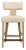 Modern Klismos Counter Stool With Back For Sale