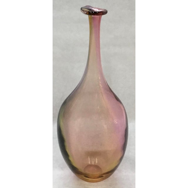 Kosta Boda Kjell Engman “Fidji” Bottle Vase | Chairish