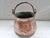 Mediterranean Antique Middle Eastern Engraved Copper Pot With Handle and Sprout For Sale - Image 3 of 7
