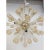 Impressive Murano Glass Sputnik Chandelier With Gold Air Drops Gold Metal Frame All murano glass big drops are in gold...