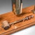 Antique Veranda Supper Bell, Brass, Oak, Afternoon Tea Gong, Edwardian, c.1910 For Sale - Image 9 of 12
