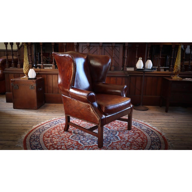 Halo Lincoln Club Armchair in Cigar Leather from Timothy Oulton, 2010s For Sale - Image 18 of 18