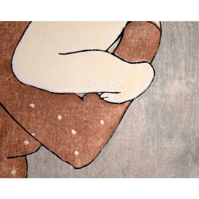 "Lady Holding a Baby" - Woodblock Print by Stephen White For Sale - Image 4 of 9