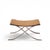 Knoll Mies Van Der Rohe for Knoll Mid Century Barcelona Stool With Cowhide Sling For Sale - Image 4 of 10