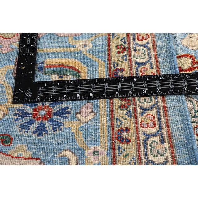 Textile Vintage Pakistani Bijar Rug, 09'03 X 11'11 For Sale - Image 7 of 10