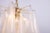 Metal Large Murano Glass Petals Chandelier, Italy, 1980s For Sale - Image 7 of 18