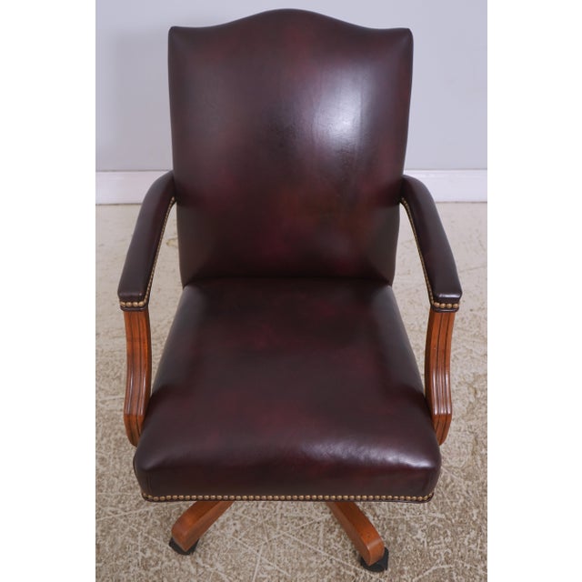 Age: Approx. 30 Years Old Details: Rolling Casters High Quality Construction Nice Tooled Leather Tack Head Trim Offered @...