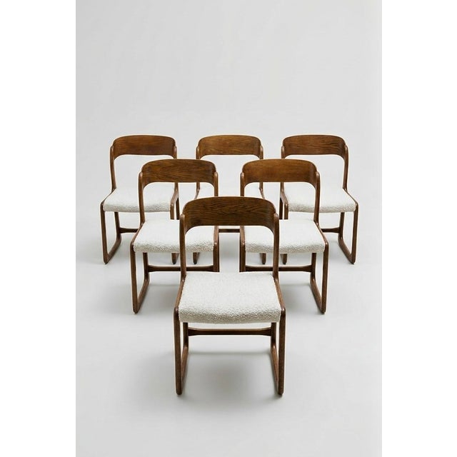 Bémol Model Chairs from Baumann, 1960, Set of 6 For Sale - Image 4 of 4
