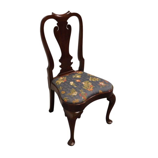 STATTON FURNITURE Warfield Collection Solid Mahogany Traditional Style Dining Side Chair 41" High 21" Wide 22" Deep Seat:...