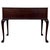 Brown Antique English Edwardian Mahogany Writing Table For Sale - Image 8 of 12