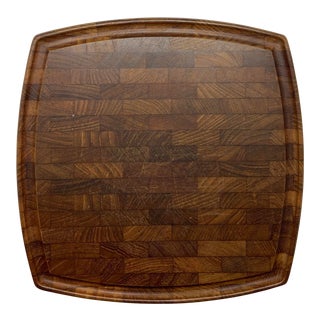Vintage Digsmed Denmark Teak Cutting Board For Sale