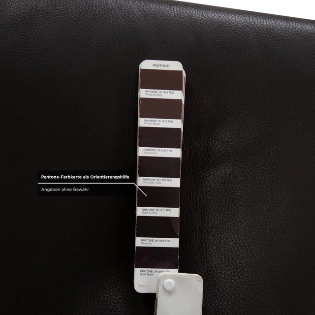 Leather Stool from Ewald Schillig For Sale - Image 6 of 11