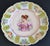Beautiful Sevres French Porcelain plate of Madame Sans-Gene. Marked at the Portrait and on the Reverse. Trademark BAXE,...