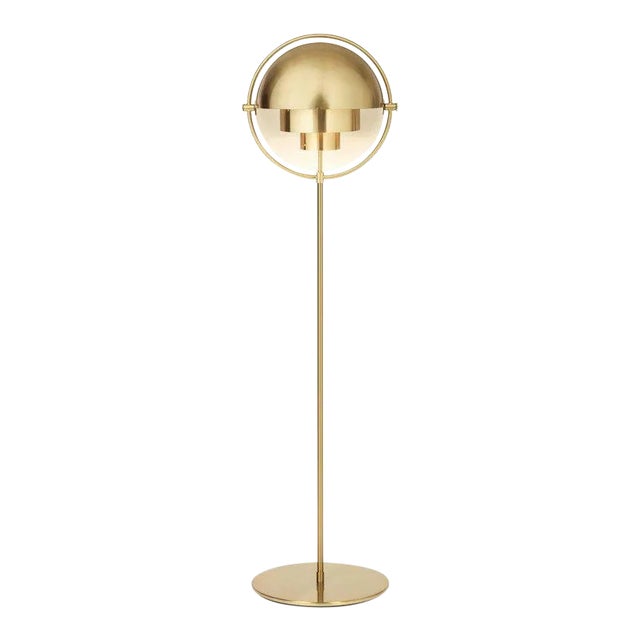 Brass Louis Weisdorf 'Multi-Lite' Floor Lamp For Sale