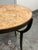 Bespoke Marble Top + Metal Side Table For Sale - Image 11 of 12