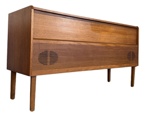 Vintage HMV Teak Radiogram, 1960s