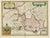 Paper Antique Map of the Region of Cambrai, France, 1630 For Sale - Image 7 of 7