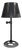 Vintage Lawson Industrial Iron Table Lamp For Sale