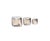Mid-Century Modern 1960s Silver Plate Hand Hammered Nesting Boxes, Square Hand Hammered, Set of 3 For Sale - Image 3 of 6