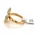 Kabana Diamond Fire Opal 14k Yellow Gold Flower Ring, Size 7.25 For Sale In Miami - Image 6 of 7