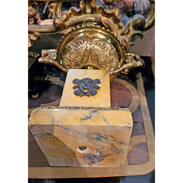 Large Charles X Marble and Gilt Bronze Cassolettes, Set of 2 For Sale - Image 14 of 15