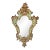 1970s Italian Rococo Painted Mirror For Sale