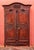Wood 18th Century Wedding Cabinet with Musical Motifs For Sale - Image 7 of 14