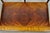 Late 20th Century Maitland Smith Empire Style Large Banded Inlay Mahogany Glass Top Coffee Table For Sale - Image 11 of 12