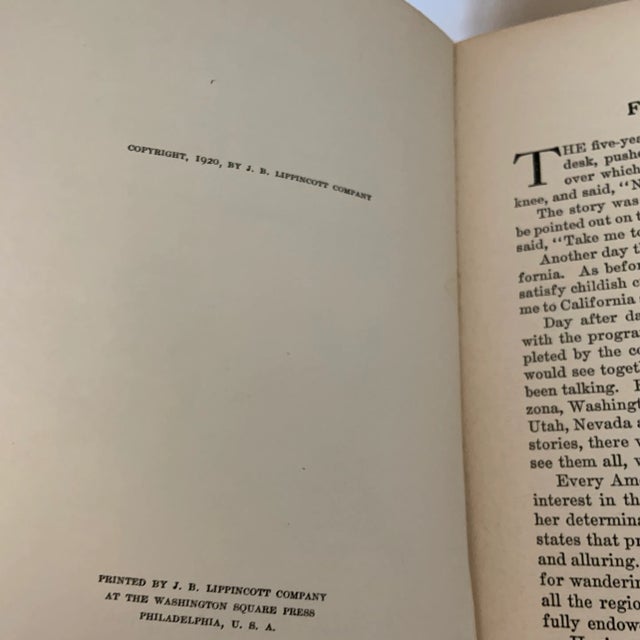 1920 Seeing the Far West John Faris Book For Sale - Image 4 of 12