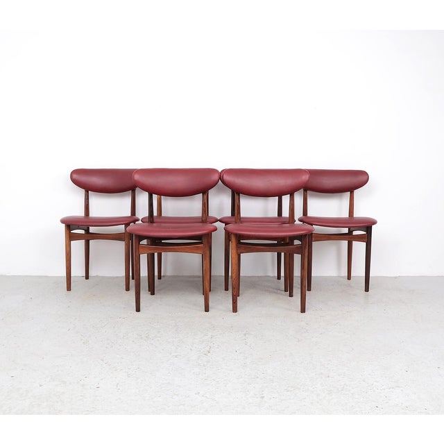 Danish Dining Chairs from Scantic Mobelvaerk, 1960s, Set of 6 For Sale - Image 16 of 17