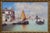 Textile Vasily Gribennikov Venice Santa Maria Del Giglio Oil Painting 18" For Sale - Image 7 of 12